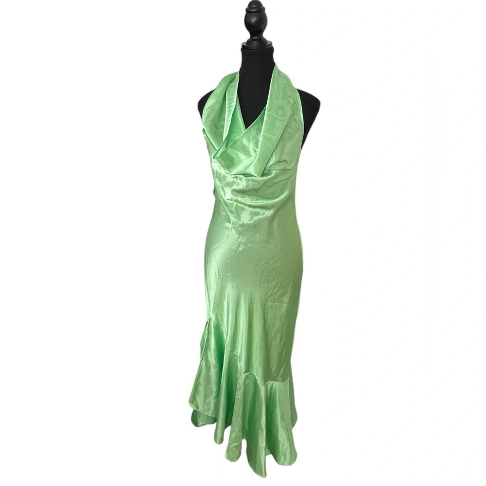 La vie en rose green nightie dress size medium